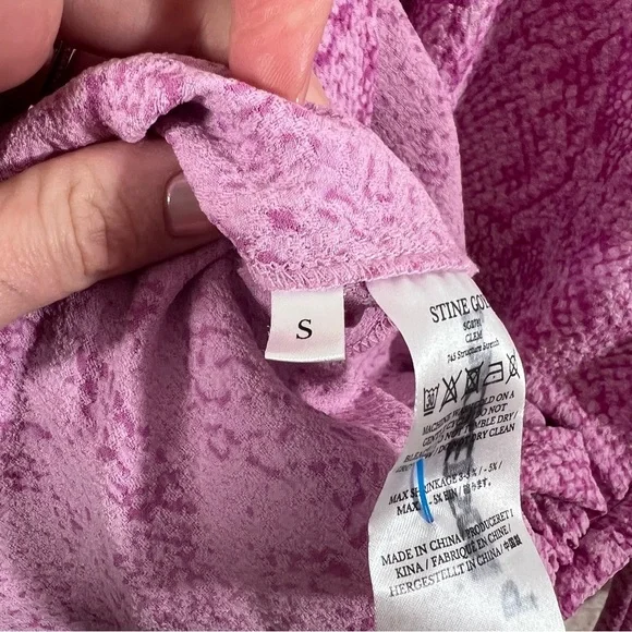 Stine Goya Aida Clem Snake-Print Dress Long Sleeve Small - Picture 7 of 8